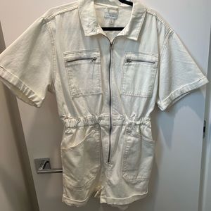Topshop Denim Utility Romper